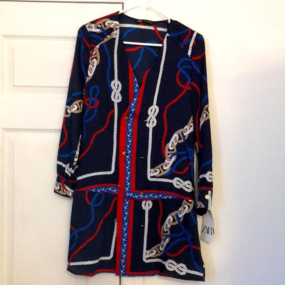 🌹Zara tunic shirt, XS, BNWT! - Picture 1 of 5